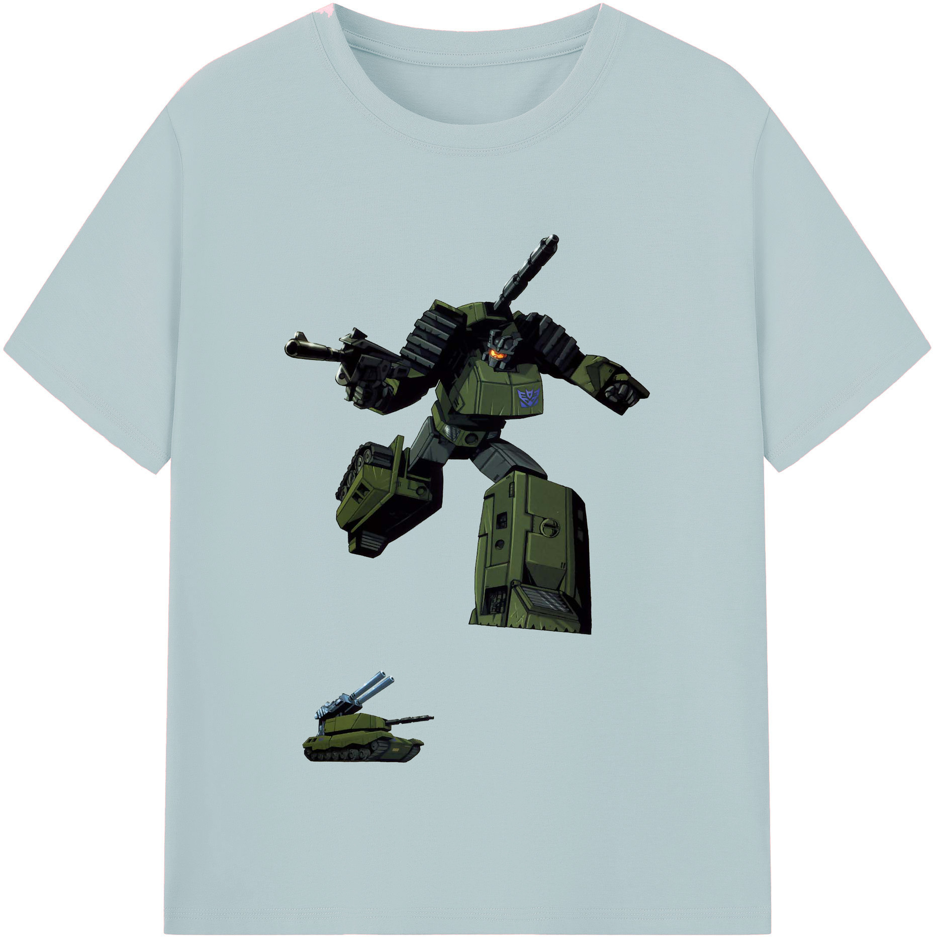 （画像用）  綿100％半袖Tシャツ（フロントプリント）
